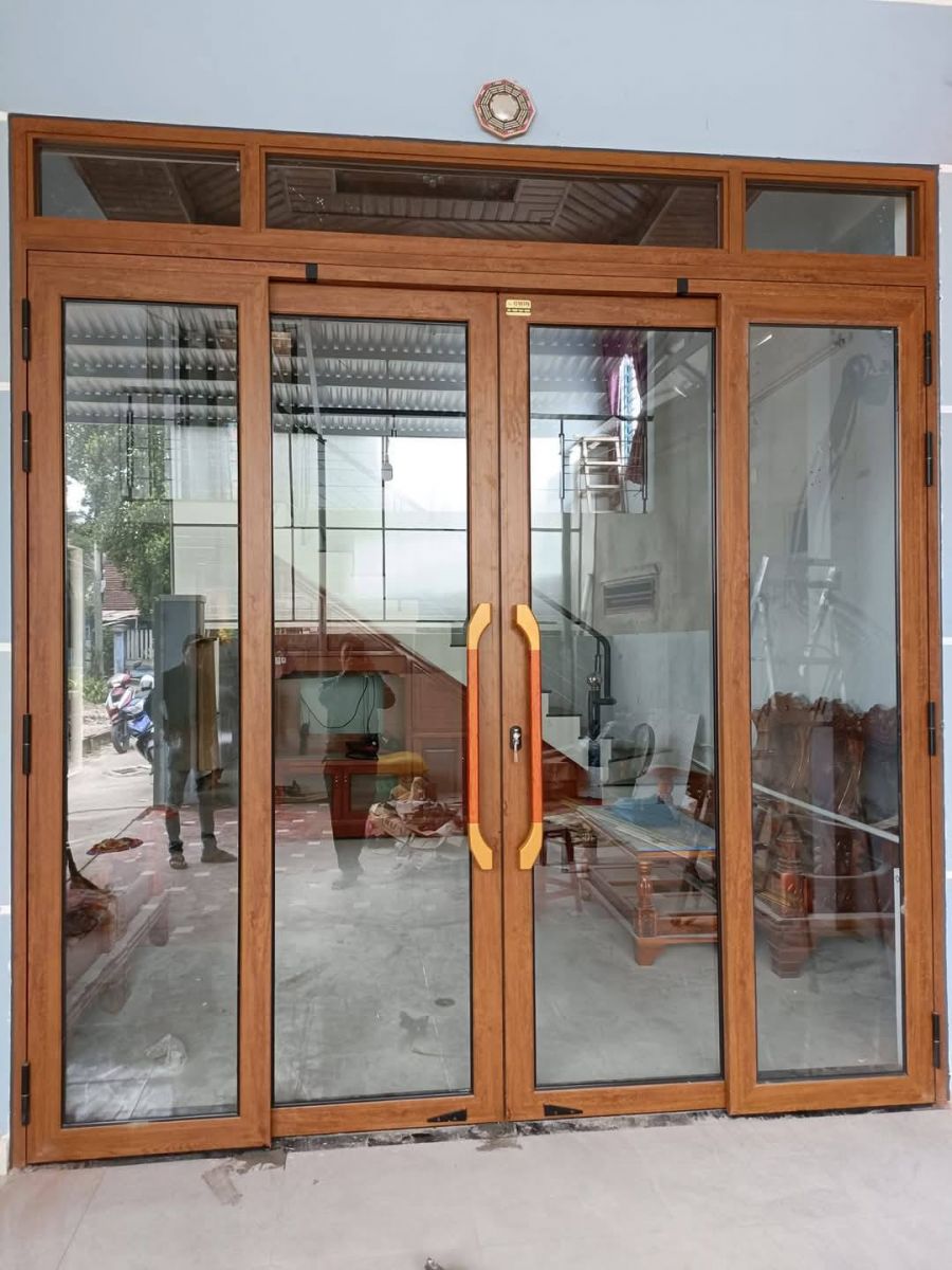 cửa nhôm trượt quay tại Tân Phú