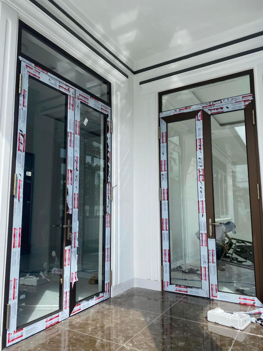 thi công cửa nhôm Xingfa tại An Phú Đông TP.HCM