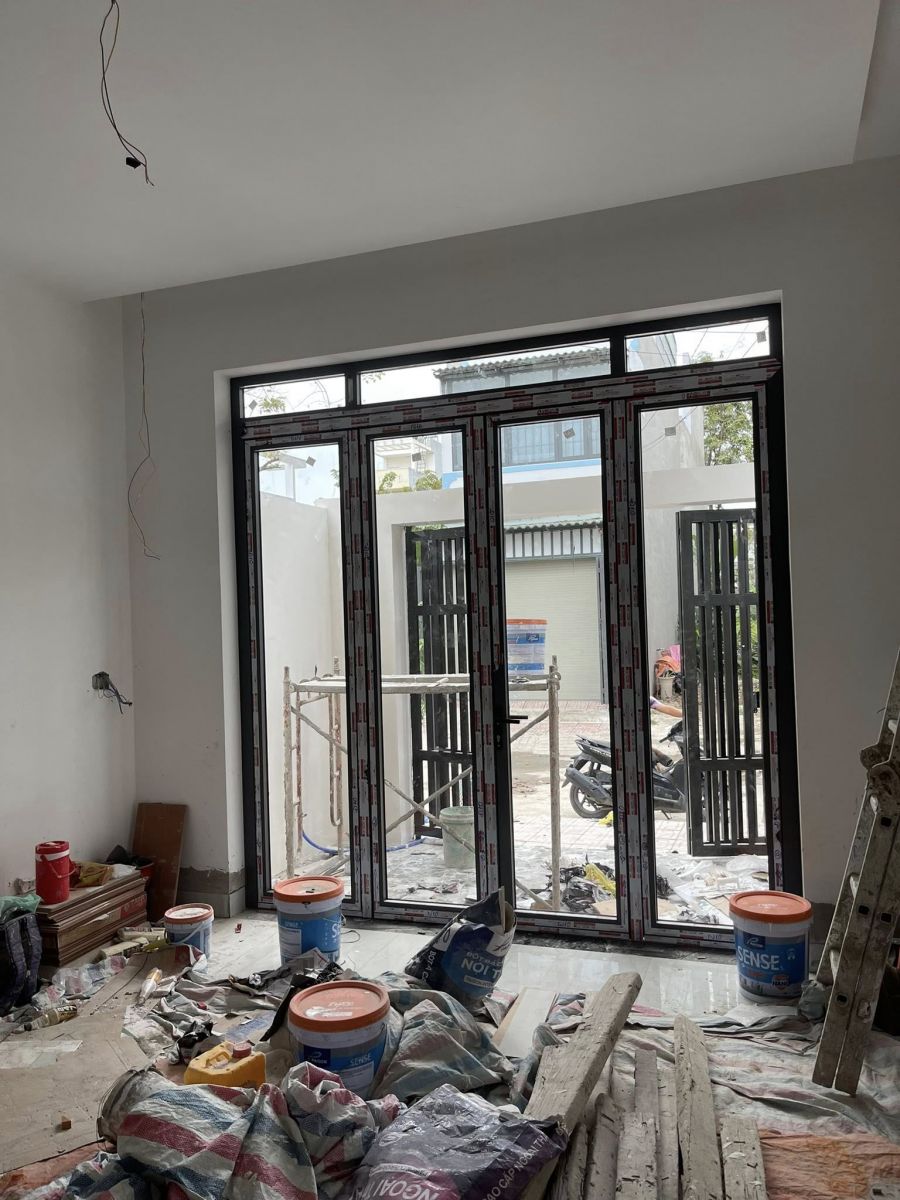 cửa nhôm Xingfa đường Hiệp Thành Thạnh Lộc TP.HCM