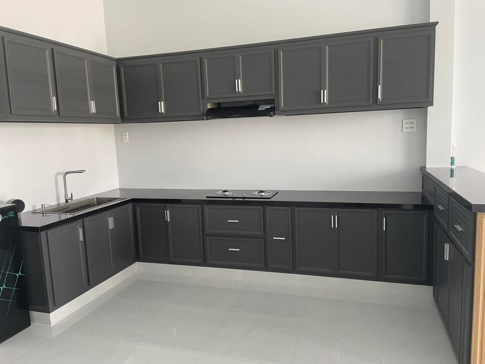 tủ bếp nhôm Xingfa tại Tân Bình