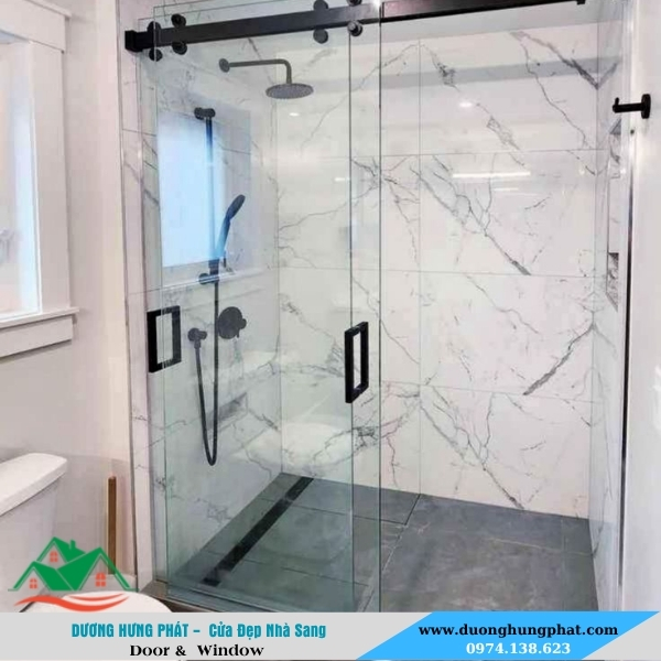 thi công phòng tắm kính giá rẻ