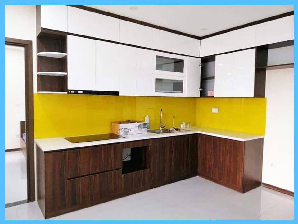 cắt kính cường lực tủ bếp