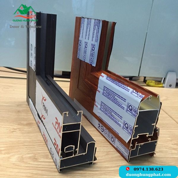cấu tạo cửa nhôm PMA