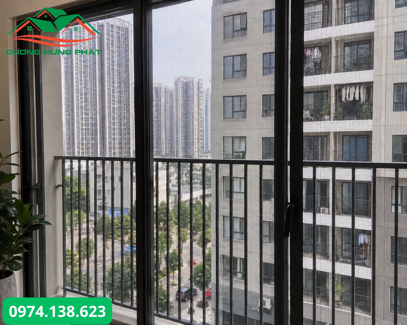 Lắp đặt cửa lứi choongss muỗi giá rẻ, tận nơi tại phường Gia Định, TP.HCM
