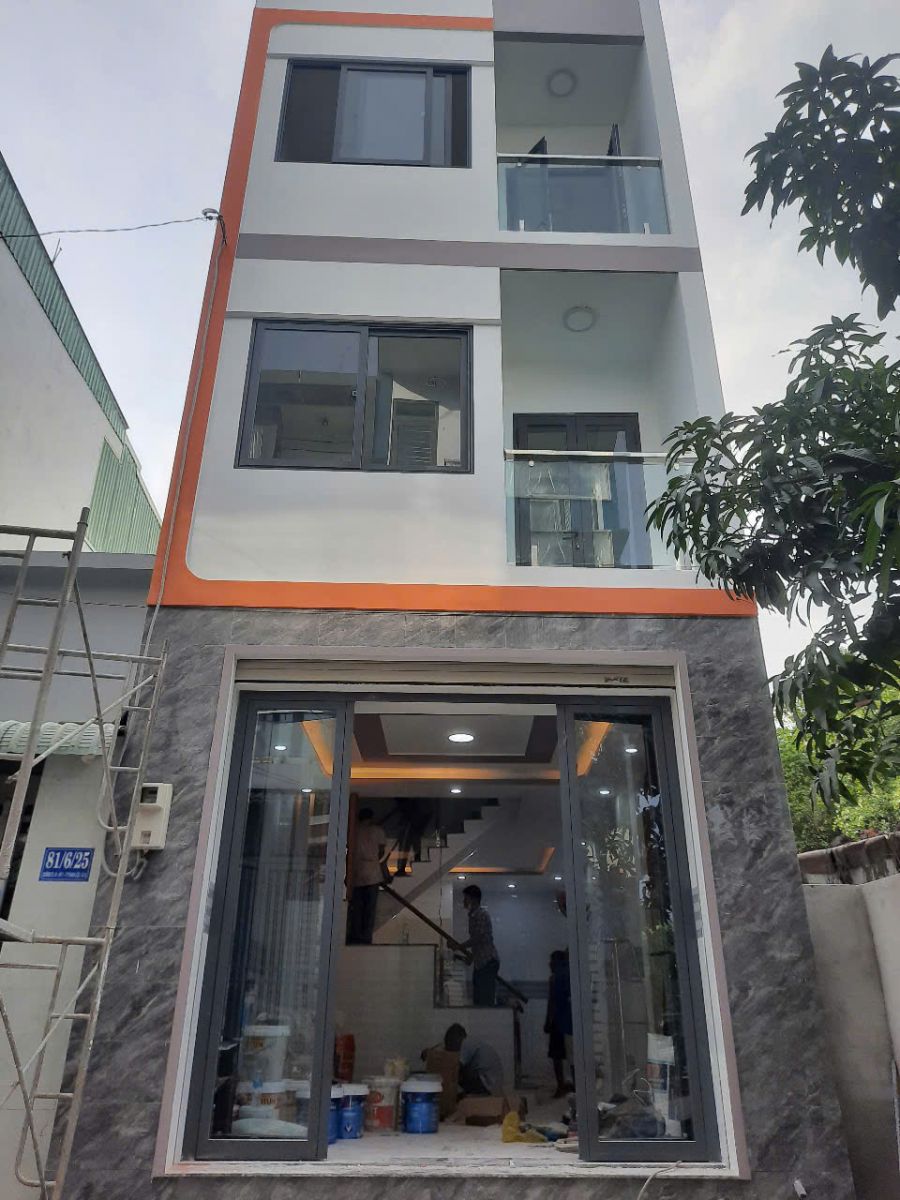 công trình cửa nhôm Xingfa tại Thạnh Lộc Quận 12 TP.HCM