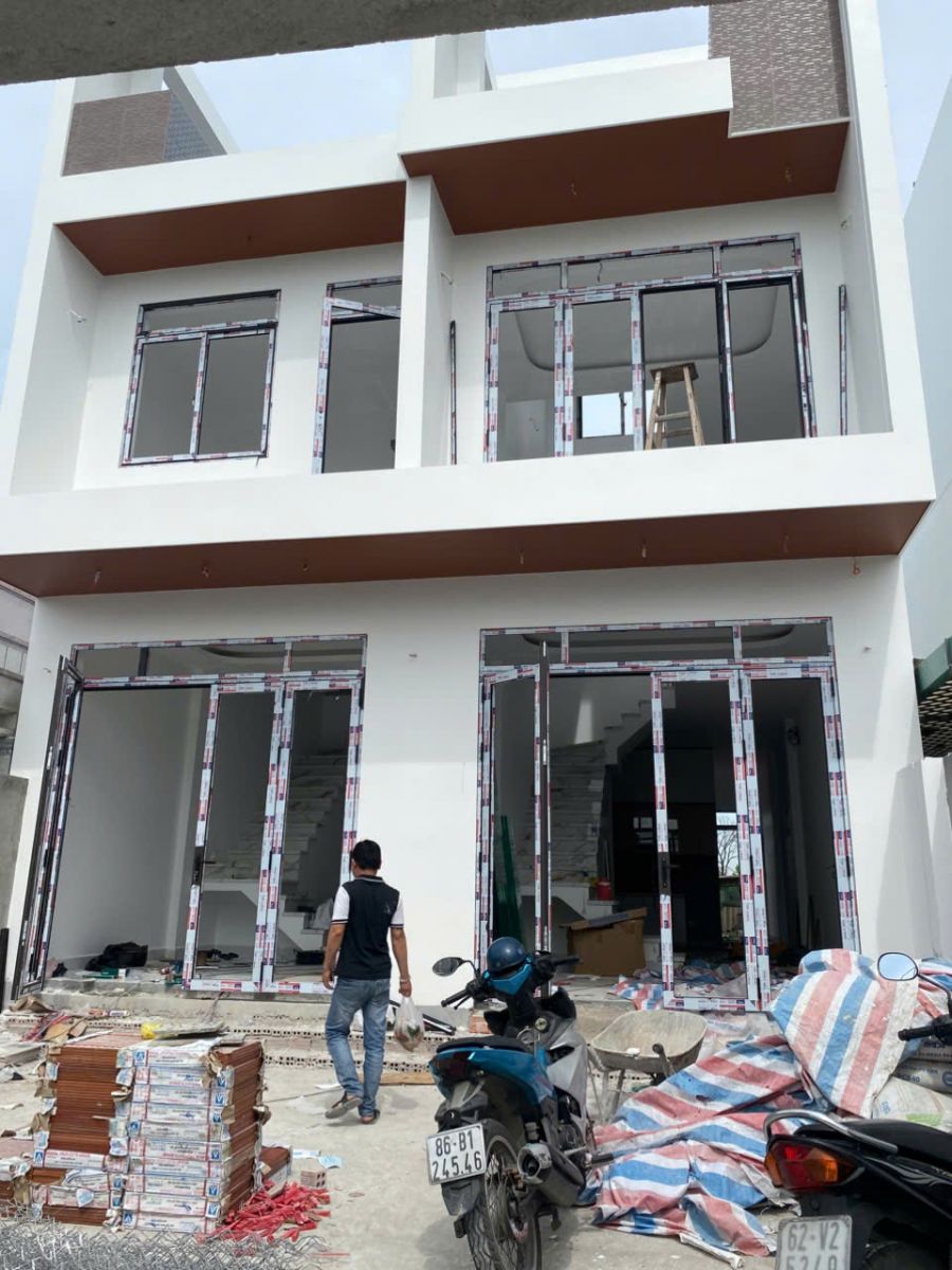 công trình thi công nhôm kính tại  Nhà Bè