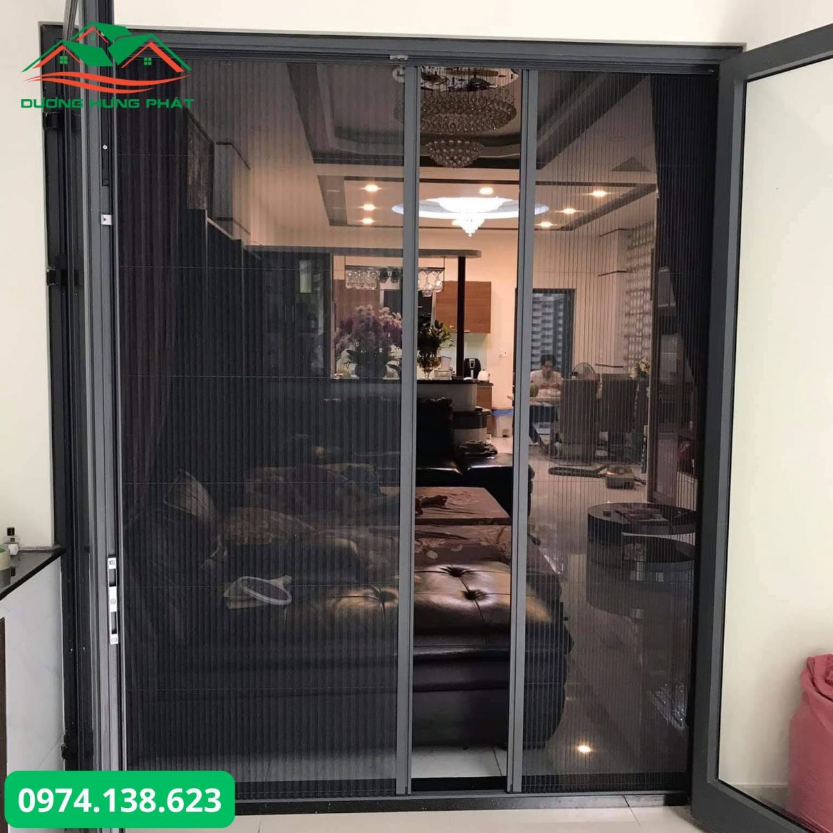 Dương Hưng Phát lắp đặt cửa lưới chống muỗi phường Tân Sơn, TP.HCM giá rẻ