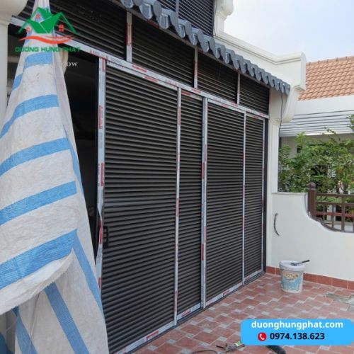 Công Trình Cửa Chớp Nhôm Kính Xingfa Tại Trần Não Quận 2 TP.HCM