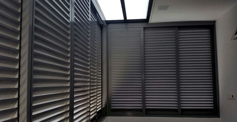 cửa chớp nhôm Xingfa cố định