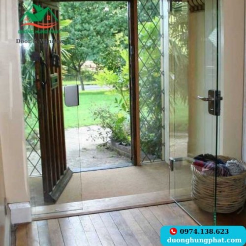 Cửa Kính Bản Lề Sàn 1 Cánh