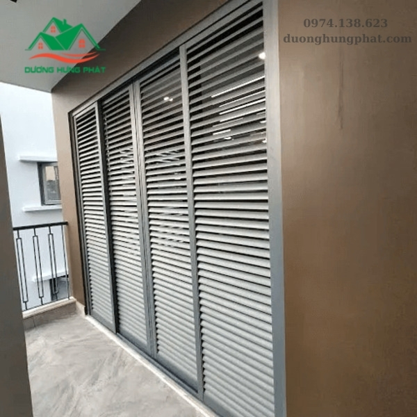 cửa lá sách cố định tại Bình Thạnh TP.HCM