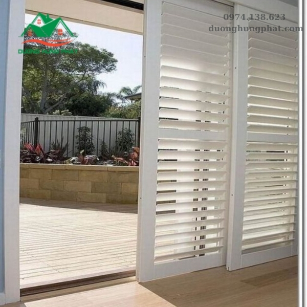 cửa lá sách mở trượt tại Bình Thạnh TP.HCM