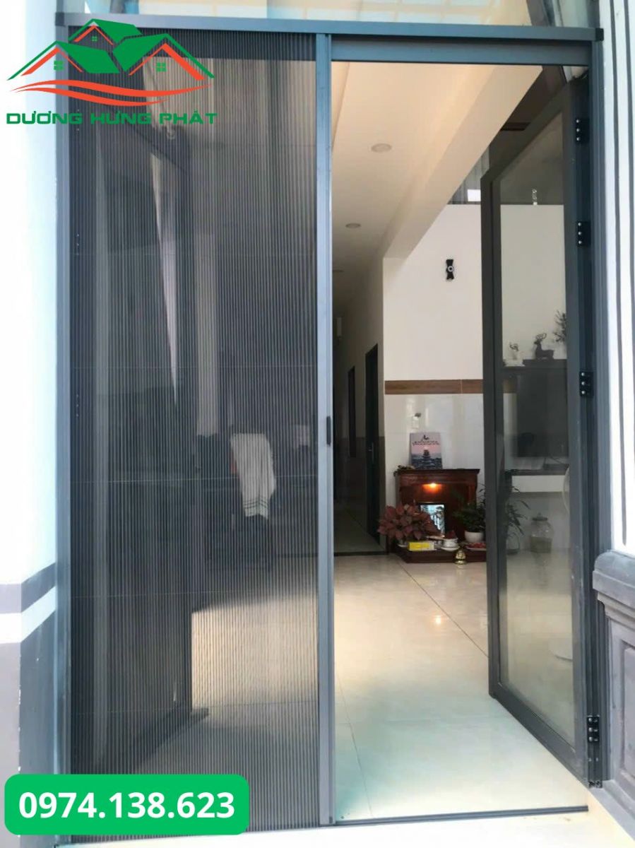 Dương Hưng Phát lắp đặt cửa lưới chống muỗi phường An Phú Đông, TP.HCM