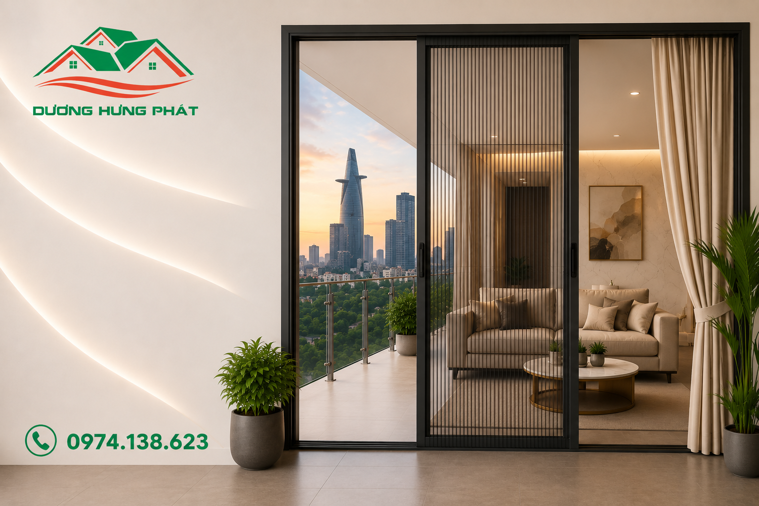 Cửa lưới chống muỗi phường Bến Thành, giá rẻ, uy tín, chất lượng