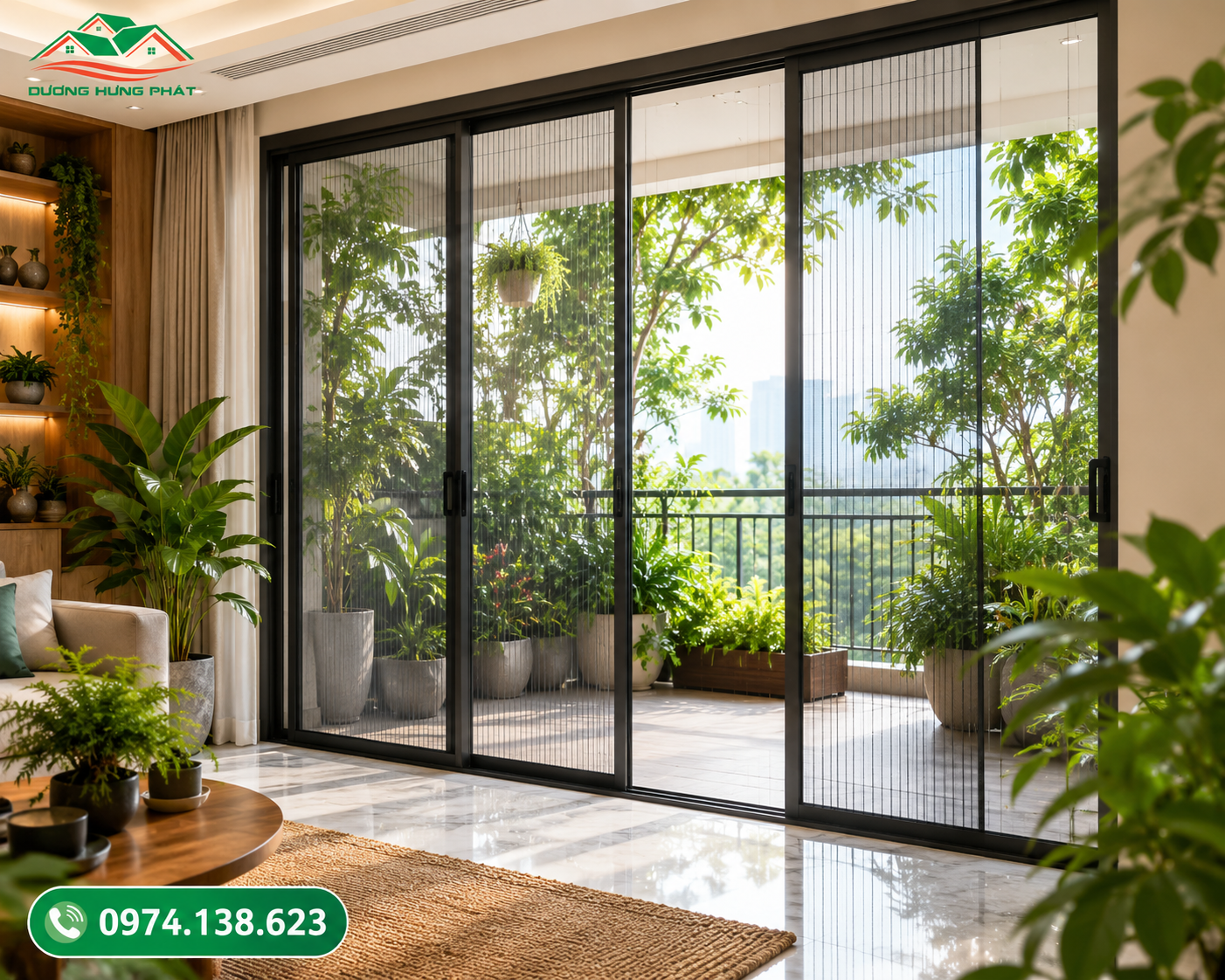 Cửa lưới chống muỗi giá rẻ phường Xóm Chiếu, TP.HCM