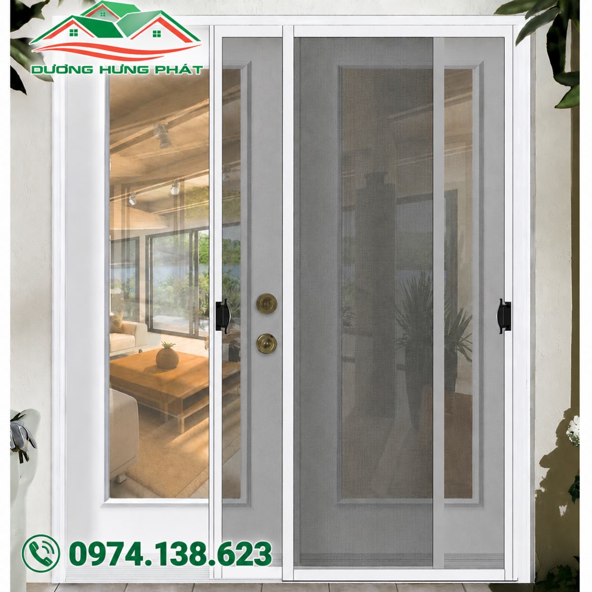 Cửa lưới chống muỗi giá rẻ, uy tín
