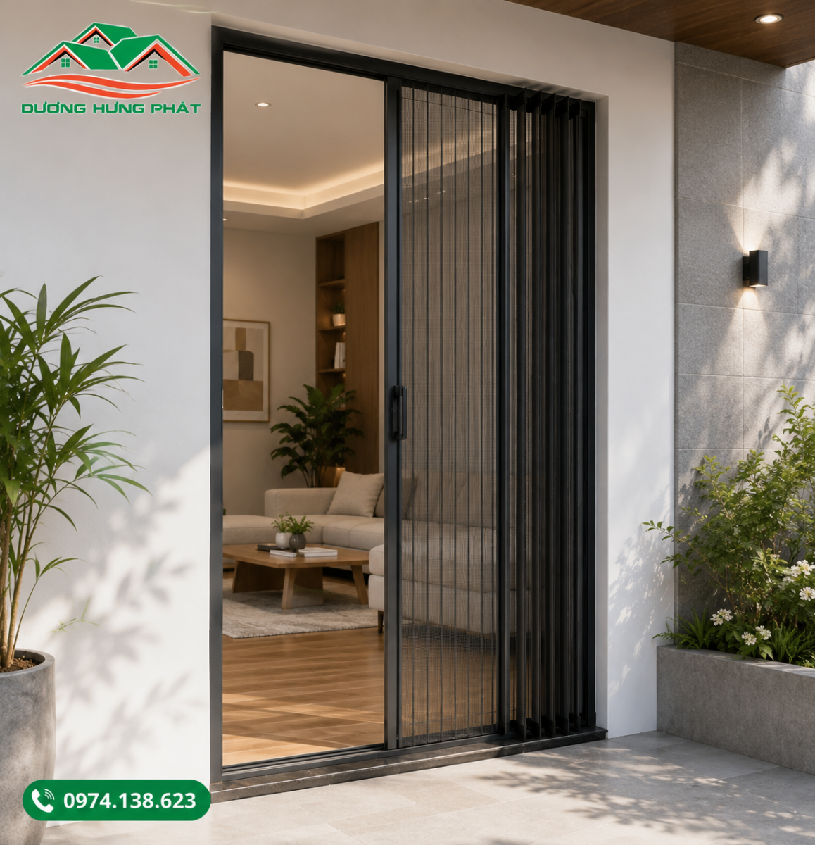 Cung cấp cửa lưới chống muỗi giá rẻ tại phường Vĩnh Hội, TP.HCM