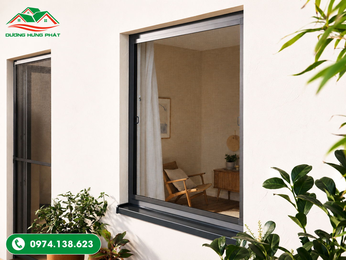 Cửa lưới chống muỗi Dương Hưng Phát phường Bình Tây, TP.HCM