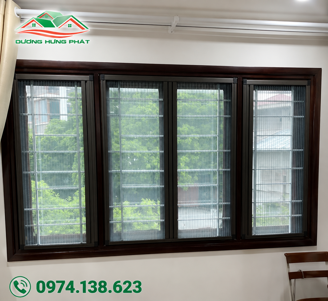 Dương Hưng Phát lắp đặt cửa lưới chống muỗi tại phường Xuân Hòa