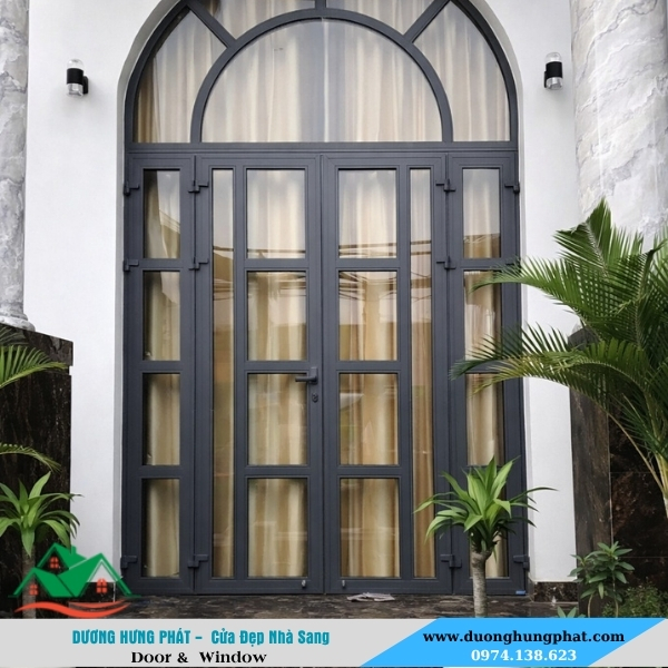 thi công cửa nhôm kính uốn vòm thi công cửa nhôm kính uốn vòm