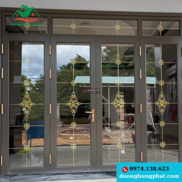 thi công cửa nhôm cao cấp tại Tân Phú