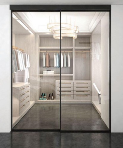 Cửa Nhôm Slim Trượt Quay 2 Cánh