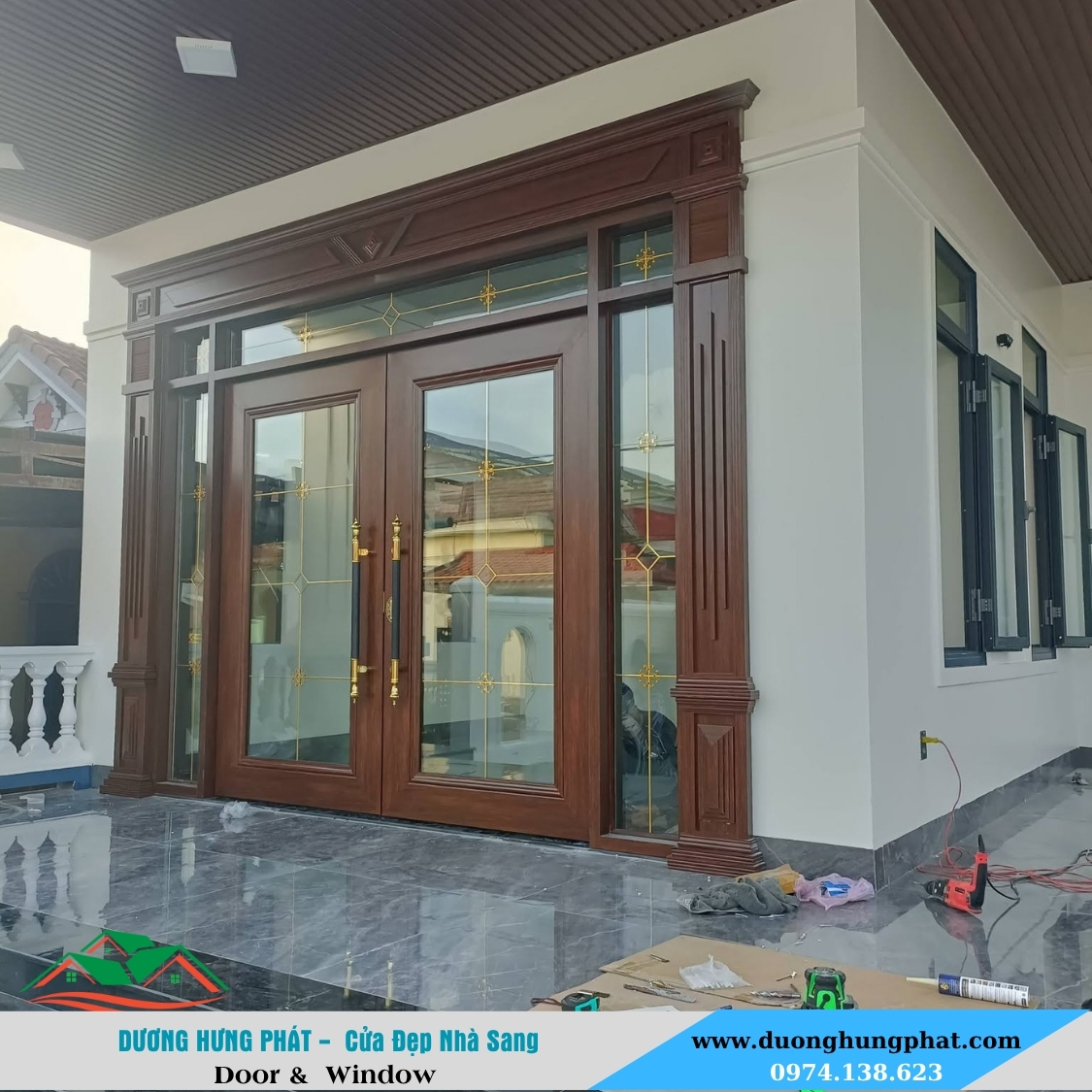 cửa nhôm thủy lực owin phù hợp cho những công trình sang trọng đẳng cấp