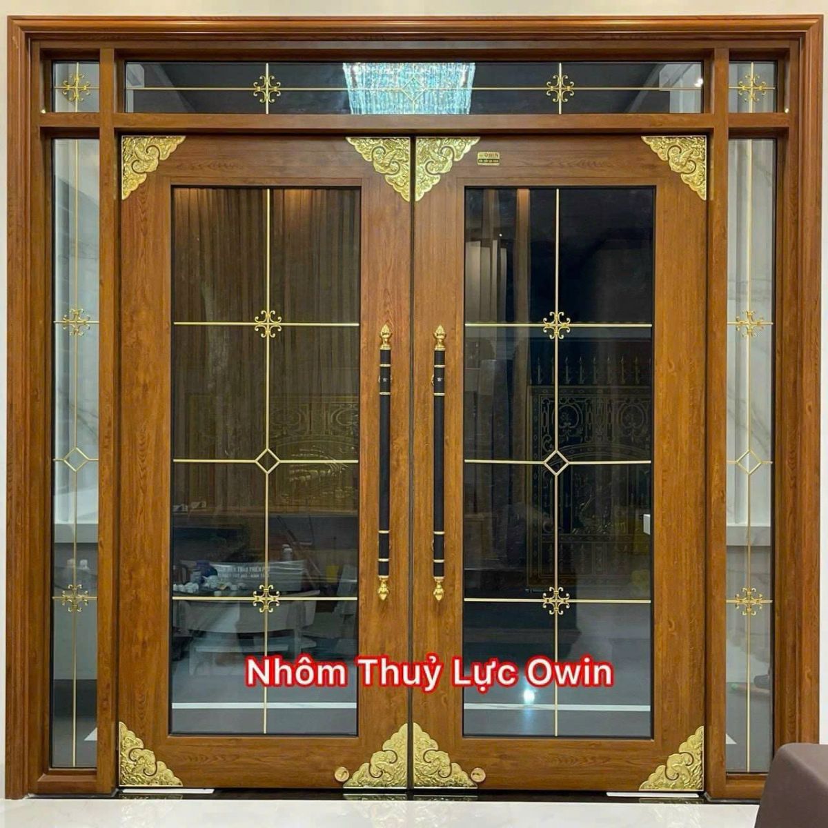 cửa nhôm thủy lực owin