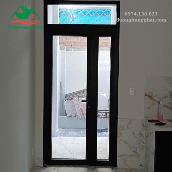 cửa nhôm Xingfa màu đen quận 12 TP.HCM