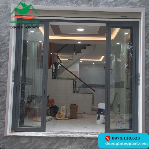 Công Trình Thi Công Cửa Nhôm Xingfa Tại Phường Thạnh Lộc Quận 12 TP.HCM