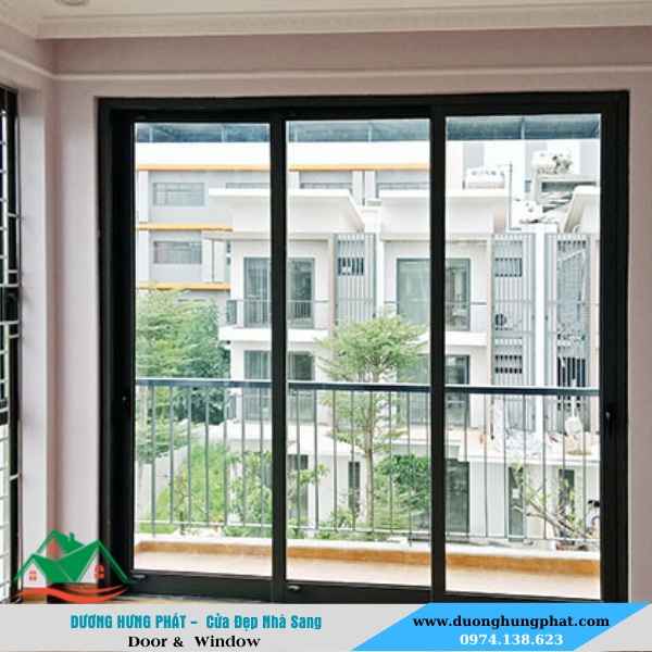 cửa nhôm Xingfa lùa 3 cánh