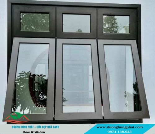 Cửa Sổ Mở Hất Nhôm Xingfa 3 Cánh