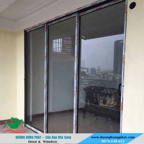 cửa nhôm Xingfa mở trượt 3 cánh