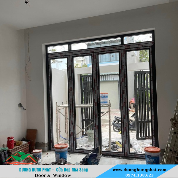 thi công cửa nhôm Xingfa tại Bình Thanh