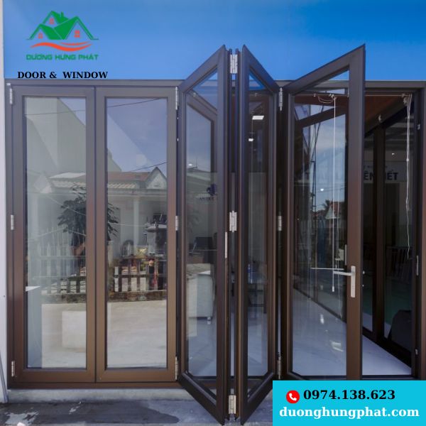 cửa nhom Xingfa xếp trượt class A hê AC80