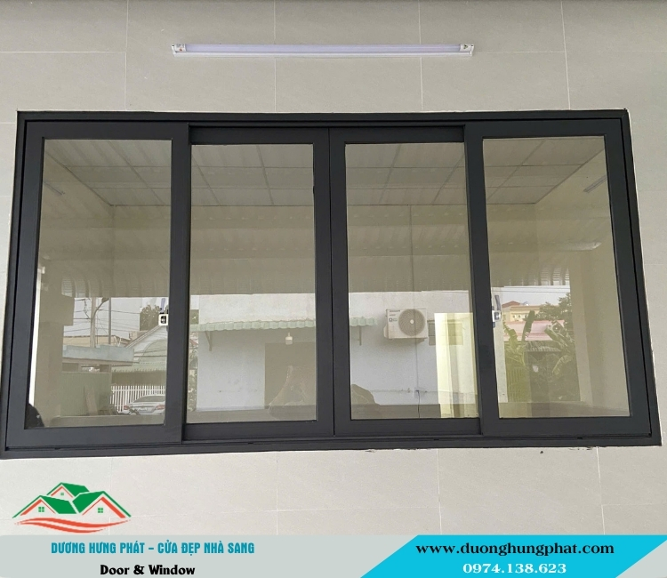 cửa sổ nhôm Xingfa lùa 4 cánh