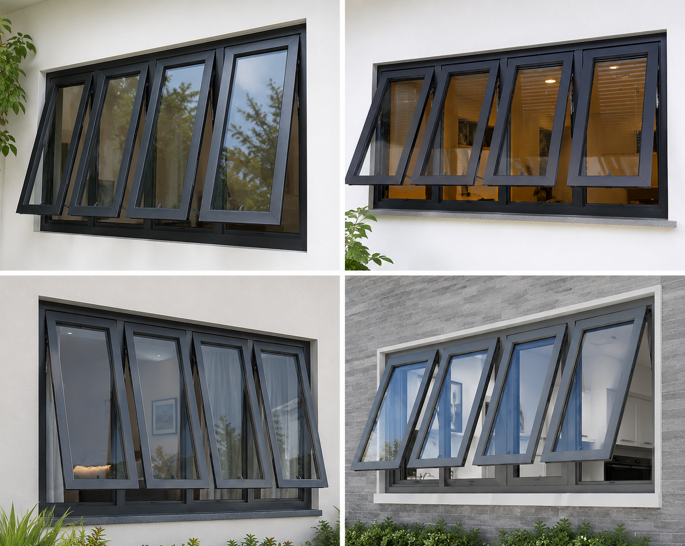 một số mẫu cửa sổ nhôm Xingfa được yêu thích