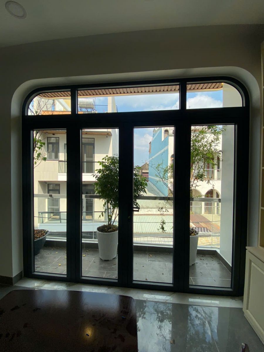 thi công cửa vòm nhôm Xingfa chất lượng uy tín tại  TP.HCM