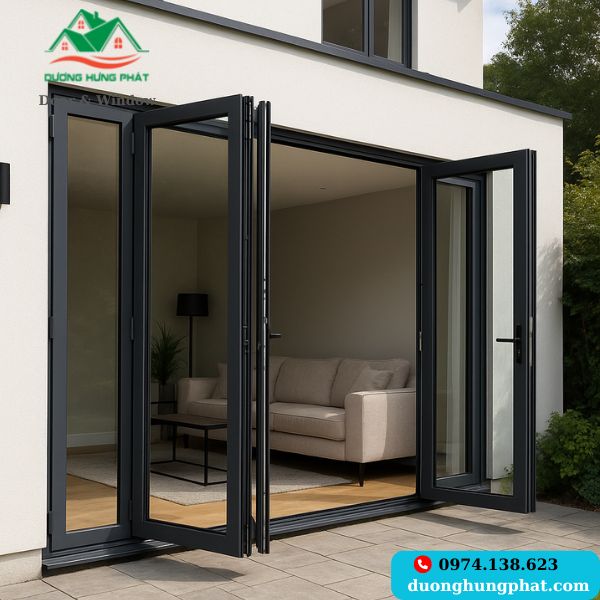 cửa nhôm Xếp trượt