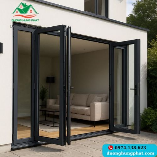 Top 5 Mẫu Cửa Nhôm Kính Đẹp Cho Mặt Tiền