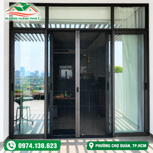 Đơn Vị Lắp Đặt Cửa Lưới Chống Muỗi Uy Tín Tại Phường Chợ Quán, TP.HCM