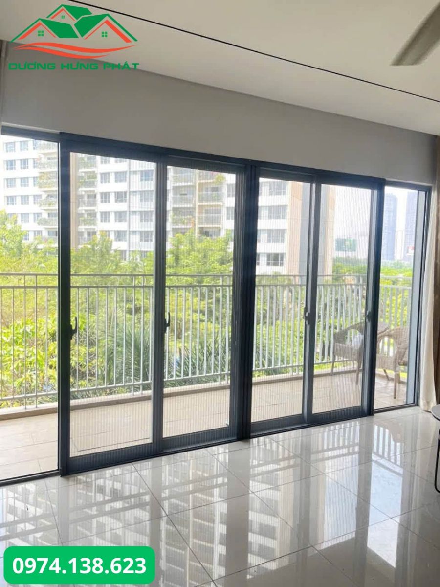 Lắp đặt cẳ lưới chống muỗi cho không gian sống hiện đại