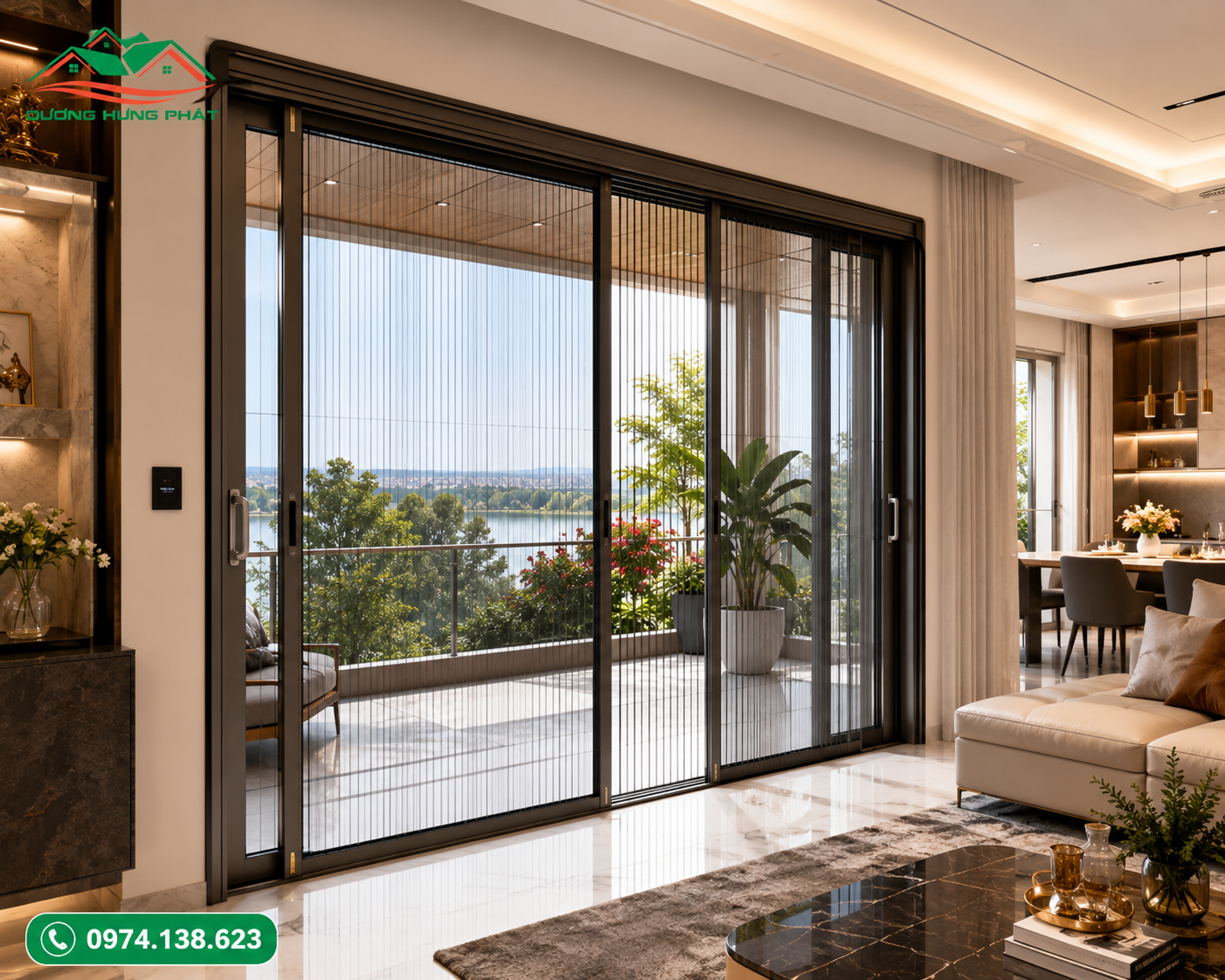 Lắp đặt cửa lưới chống muỗi tại phường Xóm Chiếu, TP.HCM