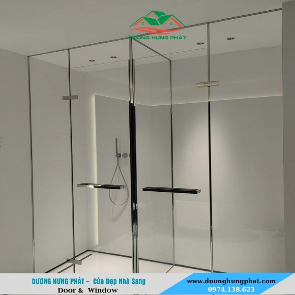 làm phòng tắm kính giá rẻ tại Nhà bè TP.HCM
