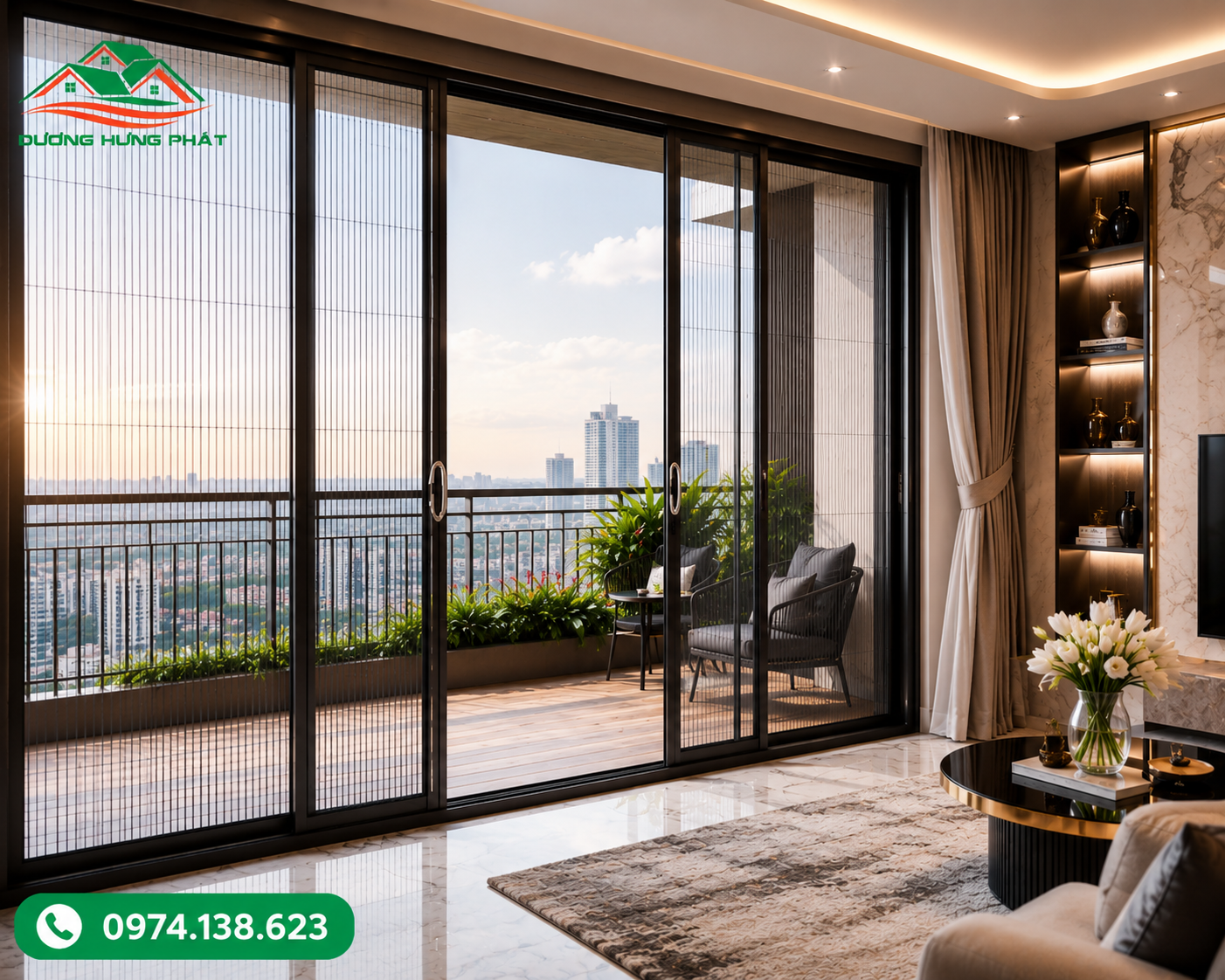 Lắp đặt cửa lưới chống muỗi giá rẻ tại phường Cầu Ông Lãnh, TP.HCM