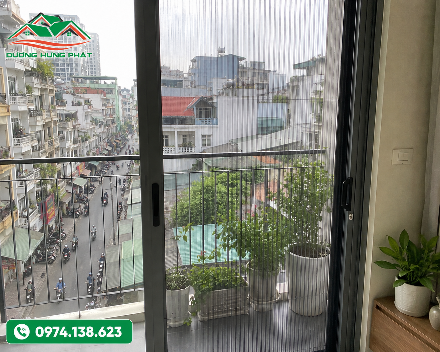 Cửa lưới chống muỗi tại phường Tân Bình, TP.HCM