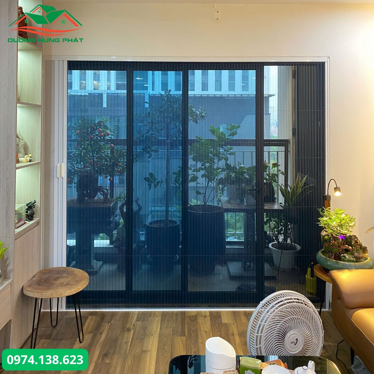 Dương Hưng Phát lắp đặt cửa lưới chống muỗi và côn trùng giá rẻ