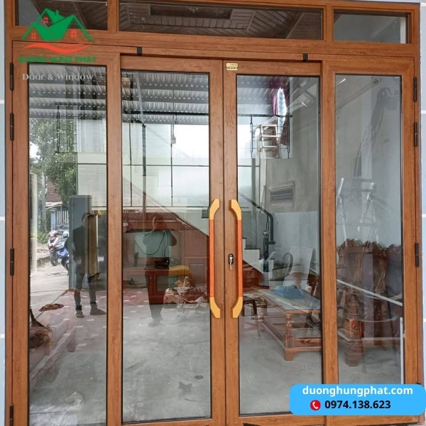 lắp đặt cửa trượt quay giá rẻ