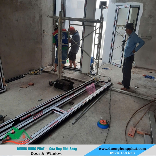 lắp đặt cửa nhôm Xingfa giá rẻ tại Long Thành Đồng Nai