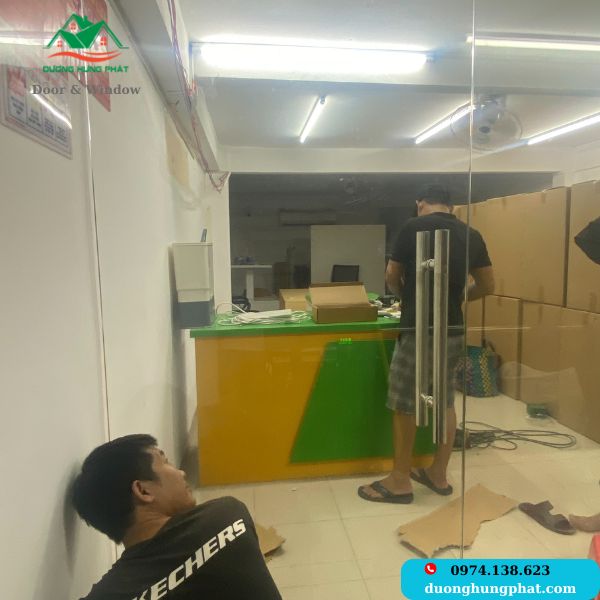 lắp đặt di dời vách ngăn nhôm kính quận 1 TP.HCM